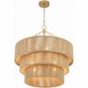 Crystorama Lighting Shyla 10 - Light Chandelier in  Soft Gold - 3 of 4