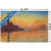 Trends International San Giorgio Maggiore At Dusk Unframed Wall Poster Prints - 3 of 4