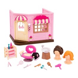 new Li'l Woodzeez Animal Figurine Playset and Accessories Boating Playset 14 Pcs 
