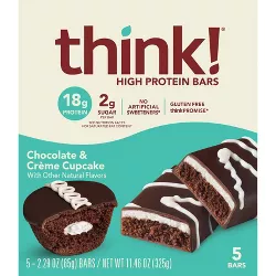 Think! High Protein Chocolate Cupcake - 5pk