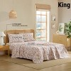 HLC.ME Floral Bed Sheets - Bed Sheet Set - Wrinkle Resistant & Ultra Soft - Fits Mattresses up to 15 Inches Deep - 3 of 4