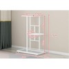 3-Tier 4-Pot Metal Plant Stand: Heavy-Duty, Rust-Resistant & Multifunctional Storage Rack (Versatile for Courtyards/Gardens/Outdoor Use) - 3 of 4