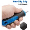 Itopfox 6-Piece Magnetic Tip Screwdriver Set with 3 Phillips and 3 Flat Heads, Professional Cushion Grip for Home and Automotive Repairs - 4 of 4