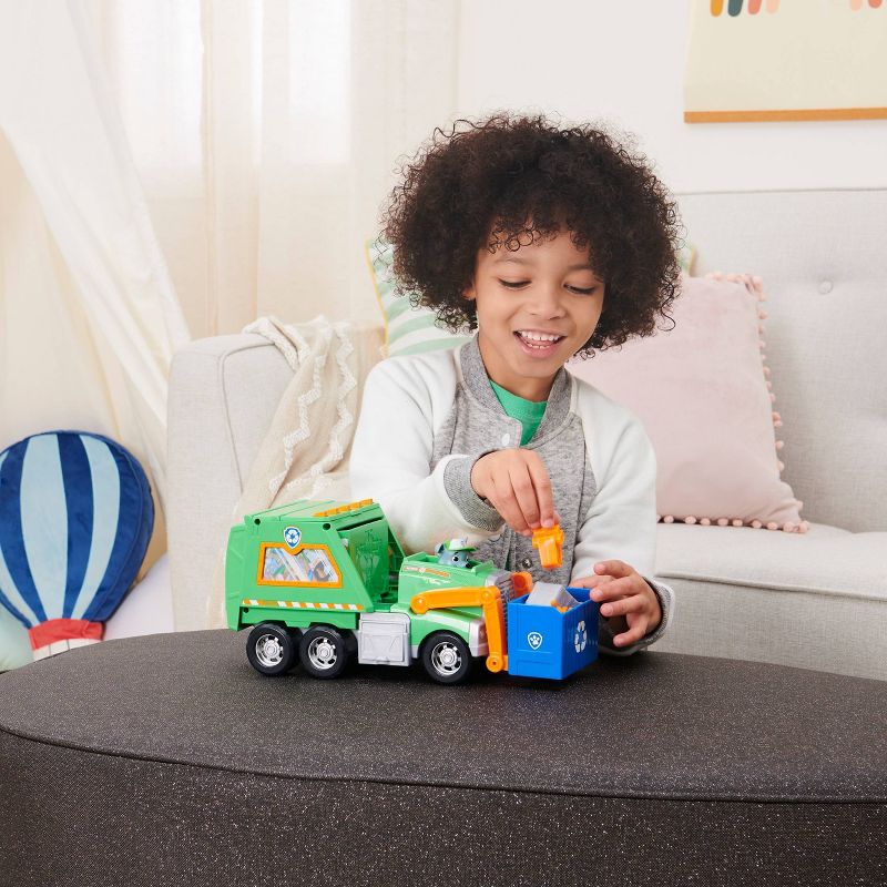 PAW Patrol Rocky&#39;s Reuse It Truck with Figure and 3 Tools, 4 of 11