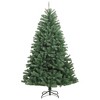 vidaXL Artificial Hinged Christmas Tree Green PVC, metal 47.2 in - 2 of 4