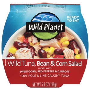 Wild Planet Wild Tuna, Bean & Corn Salad - Case of 9 - 5.6 oz - 1 of 1