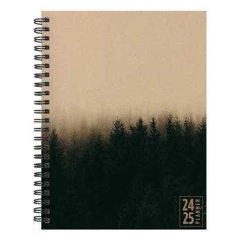TF Publishing July 2024-June 2025 Weekly/Monthly Planner 8"x6.5" Ombre Woods