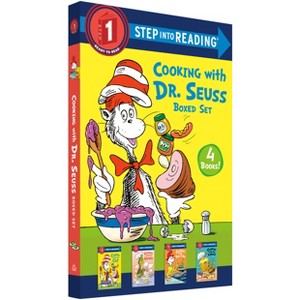Cooking with Dr. Seuss Step Into Reading 4-Book Boxed Set - by  Various (Mixed Media Product) - 1 of 1