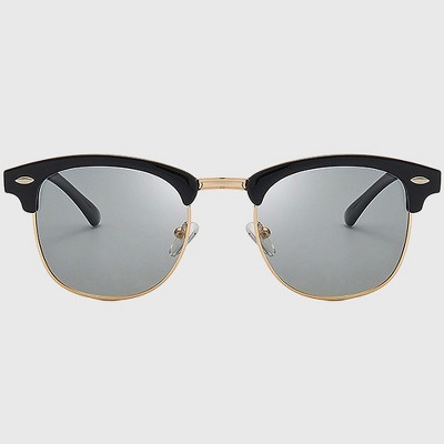 Anna-Kaci Men's Polarized Clubmaster Sunglasses - Metal & PC Frame Retro Style Shades