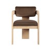 Meridian Furniture,Sacha Velvet Dining Chair, Set of 2 - 3 of 4