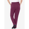 Woman Within Women's Plus Size 7-Day Knit Straight Leg Pant - image 3 of 4