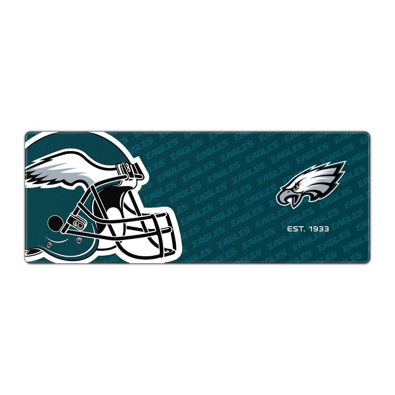 NFL Philadelphia Eagles Logo Series 31.5&#34; x 12&#34; Desk Pad, 1 of 4