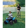 12V Kids Ride On Car, 4 Wheeler Electric ATV Ride On Toys for Kids Ages 37-95 Months with 5MPH Max Speed, Remote Control, Treaded Tires - 4 of 4