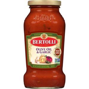 Bertolli Olive Oil & Garlic Pasta Sauce - 24oz - 1 of 4