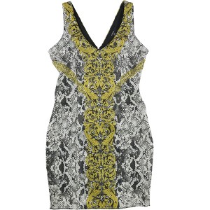 GUESS Womens Python-Print Bodycon Dress - 1 of 1