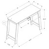 INFURNIC Desks Modern Computer Desk with Storage Drawer and Spacious Work Surface for Small Office, Black, 42"*18"*29.25" - 4 of 4