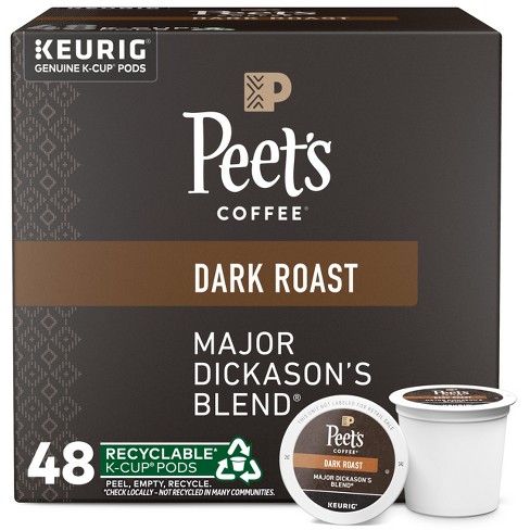 Peet's Coffee Coffee, Whole Bean, Dark Roast, Major Dickason’s Blend - 10.5 oz