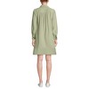 Lands' End Women's Wide Wale Cord Popover Long Sleeve Shirt Dress - 2 of 4