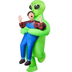 Rubies Adult Alien Abduction Inflatable Costume- One Size Fits Most - 1 of 4