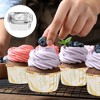 Unique Bargains Greaseproof Party Single-sided Aluminum Foil Cupcake Liners 50 Pcs - 4 of 4