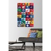 Trends International NHL League - Logos 24 Unframed Wall Poster Print Clear Push Pins Bundle 22.375" x 34" - image 2 of 4