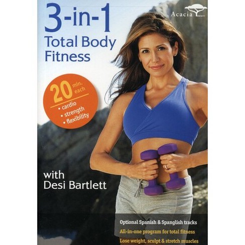 3-in-1 Total Body Fitness With Desi (dvd) : Target