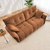 Two-Seater Sofa with Ergonomic Backrest and High-Resilience Foam Cushions, Modern Chenille Upholstery for Living Room, Lounge - 2 of 4