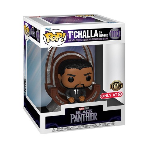 Funko Pop! Deluxe: Black Panther - T'Challa On The Throne (Target  Exclusive) : Target