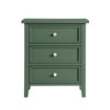 Sapphtopaz Modern Nightstand with 3 Drawers French Dovetail Bedside Table with Nickel Pulls & Tapered Legs Night Stand for Bedroom, Living Room - 4 of 4