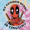 Men's Marvel Deadpool My Common Sense Is Tingling Distressed T-Shirt - image 2 of 4