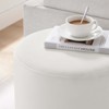 Modway Tilden 16 in. Round Performance Velvet Upholstered Ottoman - 4 of 4