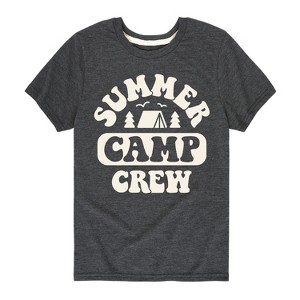 Boys' - Instant Message - Summer Camp Crew Short Sleeve Graphic T-Shirt - 1 of 4