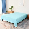Brushed Microfiber Flat Sheet Only, Super Soft Hotel Quality Top Sheet - NTBAY - 4 of 4