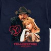 Men's - Yellowstone - Rip And Beth Montana Valentine Short Sleeve Graphic T-Shirt - 2 of 4