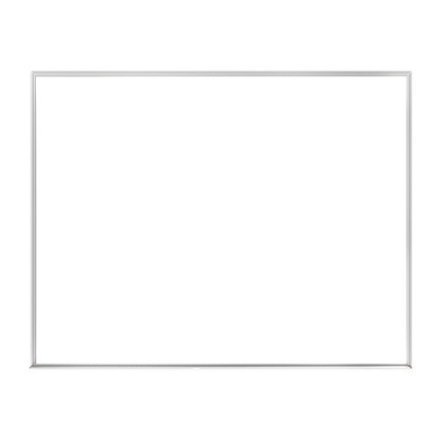 Ghent Non Magnetic Whiteboard with Aluminum Frame 2 H x 3 W
