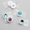 Big Dot of Happiness Let It Snow - Snowman - Holiday and Christmas Round Candy Sticker Favors - Labels Fits Chocolate Candy (1 Sheet of 108) - 3 of 4
