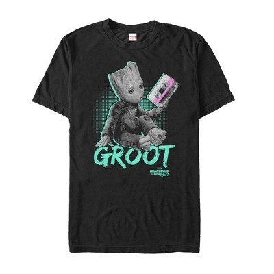 Men's Marvel Groot Tape Portrait Baseball Tee – Fifth Sun