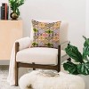 16"x16" Yvonne Z Studios Stone Fruit Square Throw Pillow Green - Deny Designs - 2 of 4
