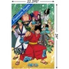 Trends International One Piece: Wano Country - Samurai Crew Unframed Wall Poster Print Clear Push Pins Bundle 22.375" x 34" - 3 of 4
