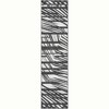 Unique Loom Outdoor Modern Greyscale Abstract Woven Area Rug - 2 of 4