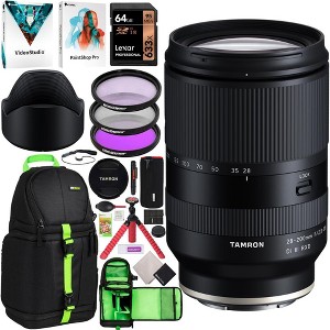 Tamron 28-200mm F2.8-5.6 Di III RXD A071 Lens for Sony E-Mount Mirrorless Camera Bundle - 1 of 4