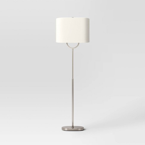 Brushed nickel deals floor lamp target