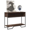 Clihome Modern Warm Spacious Sonoma  Console Table for Entryway, Sturdy Capacity Hallway Table - 2 of 4