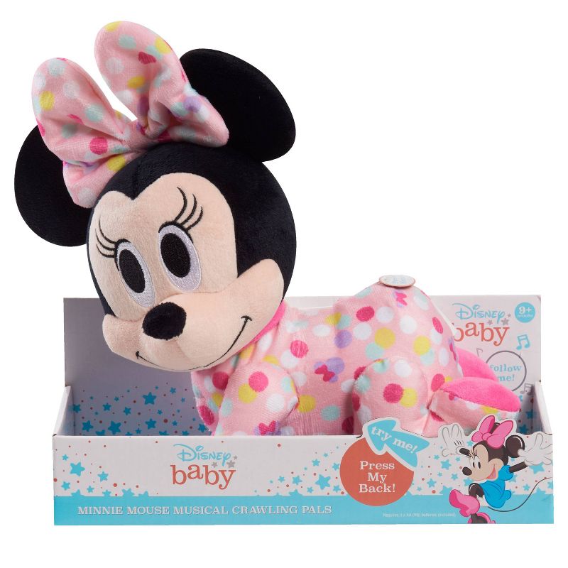 Minnie Mouse Crawling Pal Plush Baby Learning Toy, 5 of 6