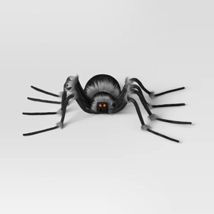 6' Plush Spider with Jewel Eyes Halloween Decorative Prop - Hyde and EEK! Boutique™ - 1 of 3