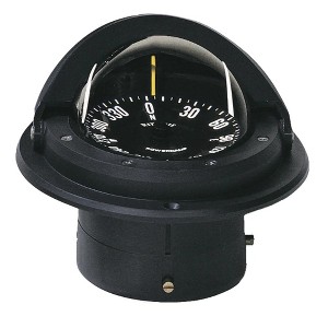 Ritchie Navigation F82 Voyager Compass, 3" PowerDamp Dial, Flush Mount, Black Boat Equipment - 1 of 1