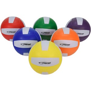 Sportime Foam Lightweight Volleyball, Assorted Color, Set of 6 - 1 of 1