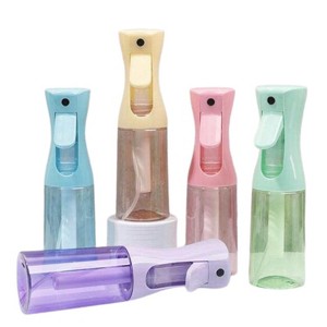 Maison Products 5 Pack Multi-Color Continuous Mist Spray Bottles – Refillable & Leakproof Fine Mist Atomizers for Hair, Plants, Cleaning, and More - 1 of 4