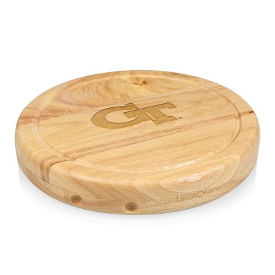 NCAA Georgia Tech Yellow Jackets Circo Cheese Cutting Board & Tools Set - Brown