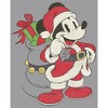 Boy's Disney Mickey Mouse Is Santa Pull Over Hoodie - 2 of 4